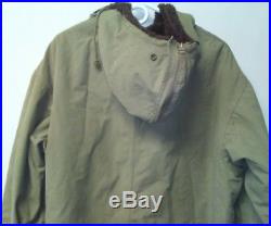 1951 military Korean War ERA Parka jacket with fur liner