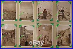1952 KOREAN WAR ALBUM Photographs 38th Infantry Korea B&W & Color CAPT E HUNTER
