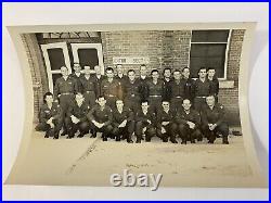 1952 Korean War Christmas Card Menu With Photo And Note From Colonel Army