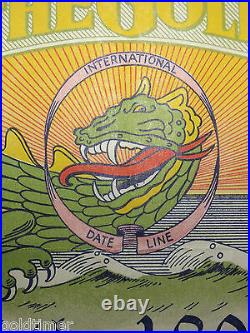 1952 Korean War Navy Usns Marine Serpent Domain Golden Dragon Certificate