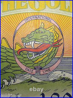 1952 Korean War Navy Usns Marine Serpent Domain Golden Dragon Certificate