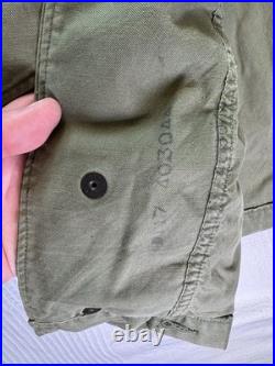 1952 Korean War US Army M-1951 M51 Field Jacket Shell Talon Zip Size Long Medium