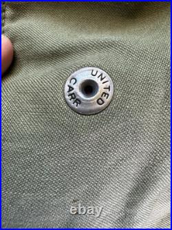 1952 Korean War US Army M-1951 M51 Field Jacket Shell Talon Zip Size Long Medium