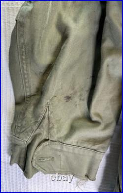 1952 Korean War US Army M-1951 M51 Field Jacket Shell Talon Zip Size Long Medium 1952 Korean War US Army M-1951 M51 Field Jacket Shell Talon Zip Size Long Medium