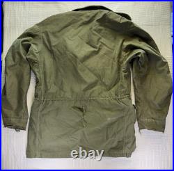 1952 Korean War US Army M-1951 M51 Field Jacket Shell Talon Zip Size Long Medium