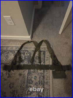1952 Korean War Webgear Web Gear Belt US Army Rare Davis MFG Co USA Made