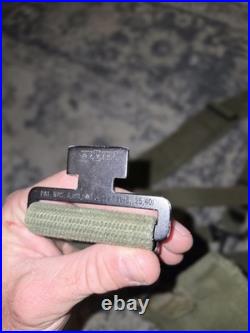 1952 Korean War Webgear Web Gear Belt US Army Rare Davis MFG Co USA Made