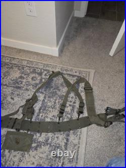 1952 Korean War Webgear Web Gear Belt US Army Rare Davis MFG Co USA Made