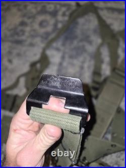 1952 Korean War Webgear Web Gear Belt US Army Rare Davis MFG Co USA Made