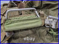 1952 USAF Korean War Pilots Emergency Parachute Harness & Parachute Canopy