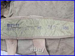 1952 USAF Korean War Pilots Emergency Parachute Harness & Parachute Canopy