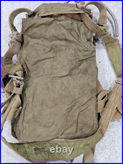 1952 USAF Korean War Pilots Emergency Parachute Harness & Parachute Canopy