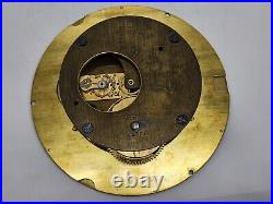 1953 CHELSEA U. S. Military Korean War Era Bakelite Nautical Porthole Ship Clock