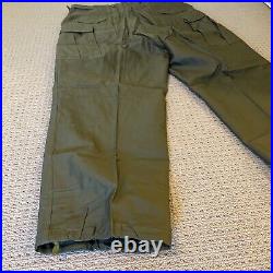 1953 Korean War Field Shell Trousers Pants M-1951, W 39- 43, L 29.5 32.5