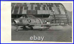 1953 Korean War Jet Real Photo NA Sabre F-86 Bob Sizemore Honest John 336th C1