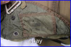 1953 Korean War Switlik Parachute 50c6860-2 + Harness Us Army