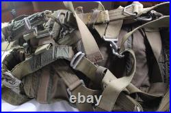 1953 Korean War Switlik Parachute 50c6860-2 + Harness Us Army