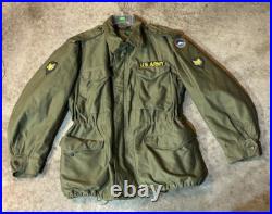 1953 Korean War US Army M-1951 Field Jacket OG-107 MEDIUM SHORT Far East Command