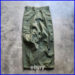 1953 Korean War US Army M1951 Shell Field Cargo Trousers Medium Pants Vintage