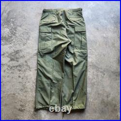 1953 Korean War US Army M1951 Shell Field Cargo Trousers Medium Pants Vintage