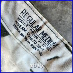 1953 Korean War US Army M1951 Shell Field Cargo Trousers Medium Pants Vintage