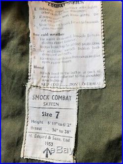 1953 Pattern British Combat Smock Korean War Jacket