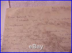 1953 Top Wwii Eto / Korean War Ace Gabby Gabreski Letters Re Pow Edwin Heller