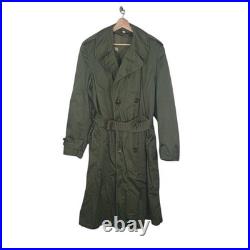 1953 US Army OG-107 Overcoat Korean War Original Wool Liner Medium