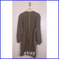 1953 US Army OG-107 Overcoat Korean War Original Wool Liner Medium