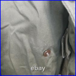 1953 US Army OG-107 Overcoat Korean War Original Wool Liner Medium