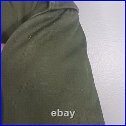 1953 US Army OG-107 Overcoat Korean War Original Wool Liner Medium