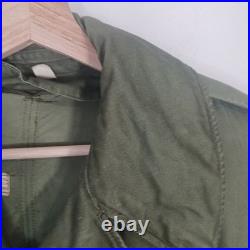1953 US Army OG-107 Overcoat Korean War Original Wool Liner Medium