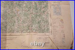 1954 Korean War Map Incheon Seoul US Army Corps of Engineers