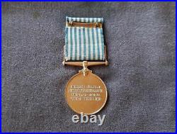 1954 Korean War Un Turkish Medal Medallion Original Superb Rare Vhtf