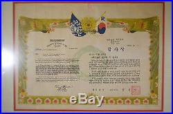 1954 Set Of 5 Original Korean War Letters Army Headquarters Americana Ephemera