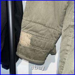 1954 Vintage British Army Middle Parka Korean War Era Size Large