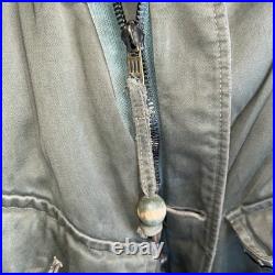 1954 Vintage British Army Middle Parka Korean War Era Size Large