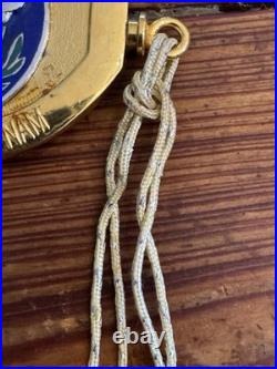 1970 Brass Gift Key Staff from Cdr of Korean Forces Vietnam to Fred Schonwetter