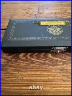 1970 Brass Gift Key Staff from Cdr of Korean Forces Vietnam to Fred Schonwetter
