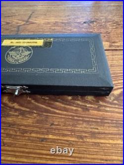 1970 Brass Gift Key Staff from Cdr of Korean Forces Vietnam to Fred Schonwetter