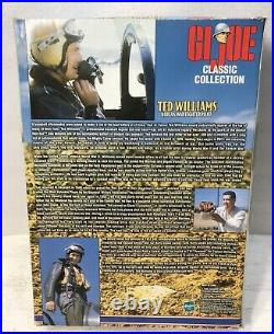 1999 Hasbro GI JOE Classic Collection Ted Williams Korean War Fighter Pilot NIB
