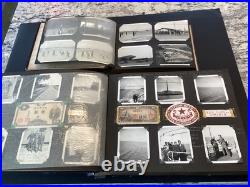 2 Korean War Soldier Photo Albums Korea Japan Planes Shows Bases Typhoon Fire +