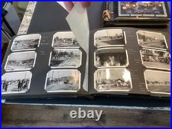 2 Korean War Soldier Photo Albums Korea Japan Planes Shows Bases Typhoon Fire +