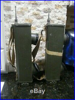 2 WWII Korean War Signal Corps US Army JBC-611-F Radio Transmitter Receivers