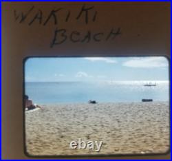 35 mm Kodachrome Slide Lot of 15 Korean War Soldiers in Hawaii Heading Home OOAK