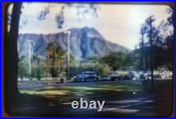 35 mm Kodachrome Slide Lot of 15 Korean War Soldiers in Hawaii Heading Home OOAK