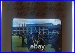 35 mm Kodachrome Slide Lot of 15 Korean War Soldiers in Hawaii Heading Home OOAK