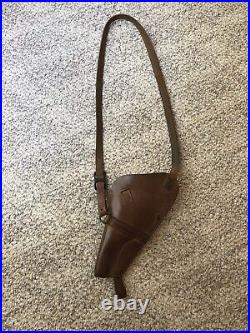 38 Smith & Wesson Victory. Pilots Shoulder Holster. Korean Era. Very Fine