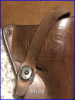 38 Smith & Wesson Victory. Pilots Shoulder Holster. Korean Era. Very Fine