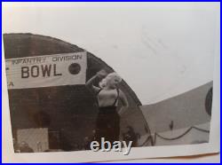 4 Original Snapshots Jane Mansfield & Bob Hope at 71st Infantry Division RRP 846